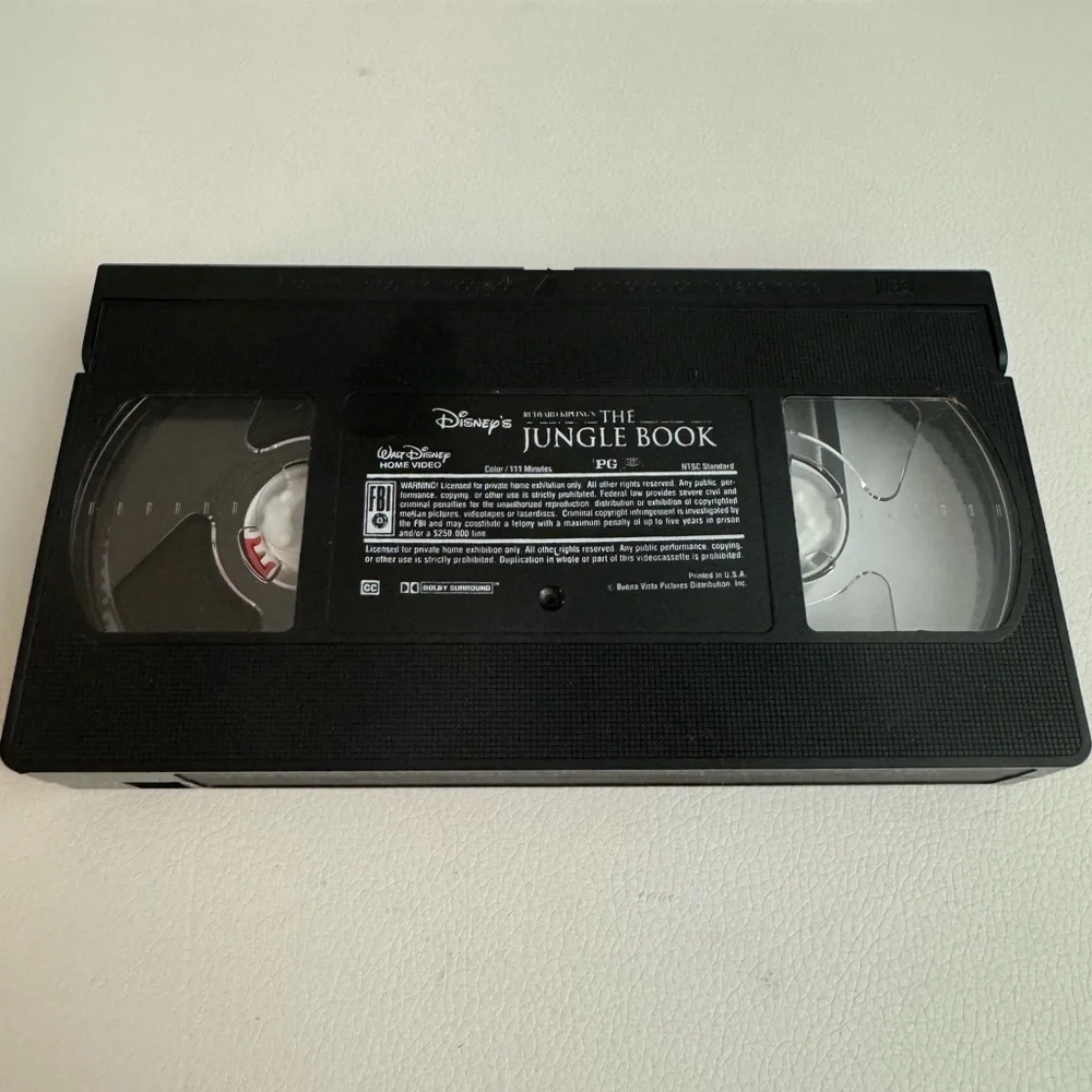 Walt Disney The Jungle Book VHS tape